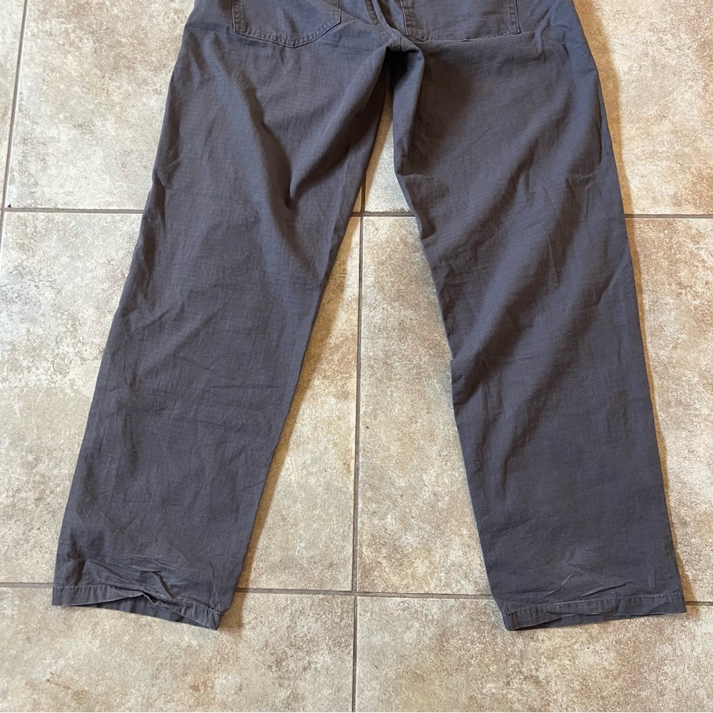 Brandy Melville Grey Blue Cargo Straight Leg Pants - Picture 7 of 8